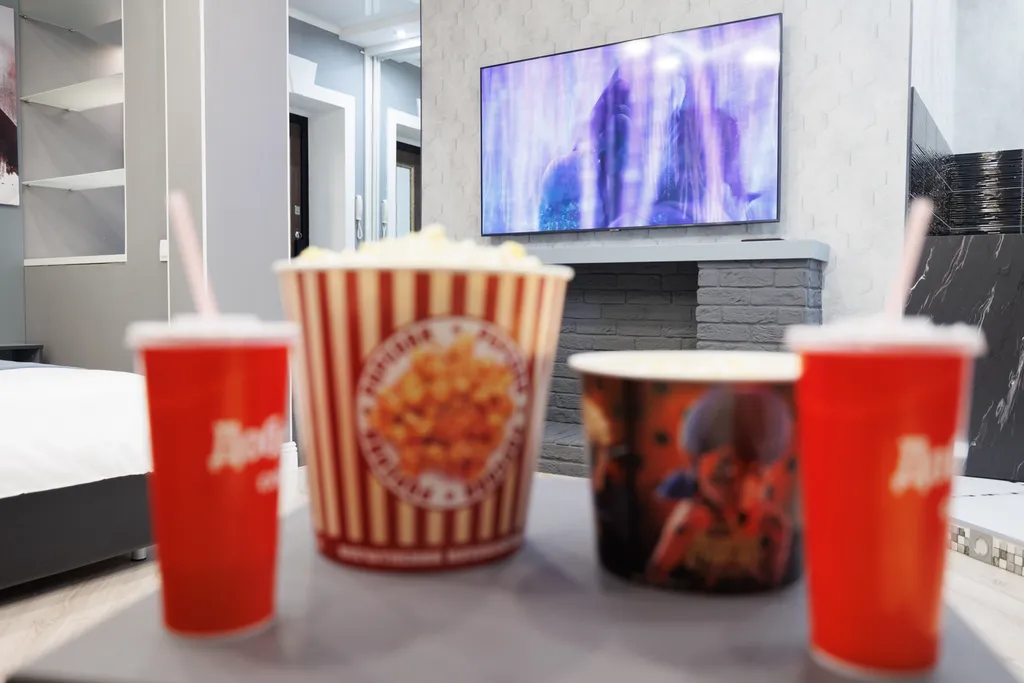 Киностудия - свежая студия с 65" Smart-TV