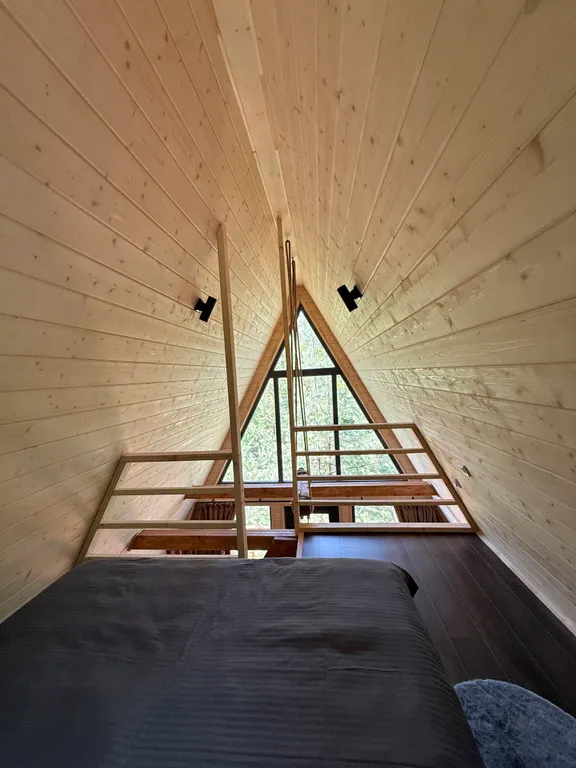 Уютный домик с купелью и баней в сосновом лесу