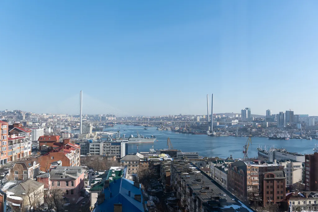 Квартира Квартира Номер в центре города с отличным видом на залив — Владивосток