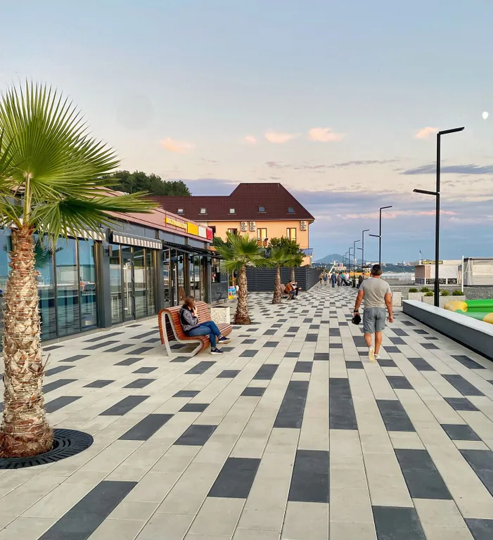 Студия на берегу моря с шикарным видом