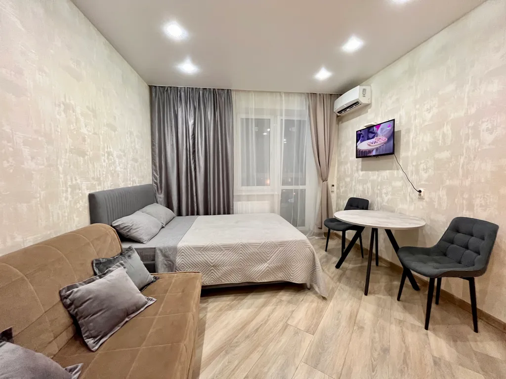 Квартира Комфортная квартира-студия с прекрасным видом на город — Краснодар