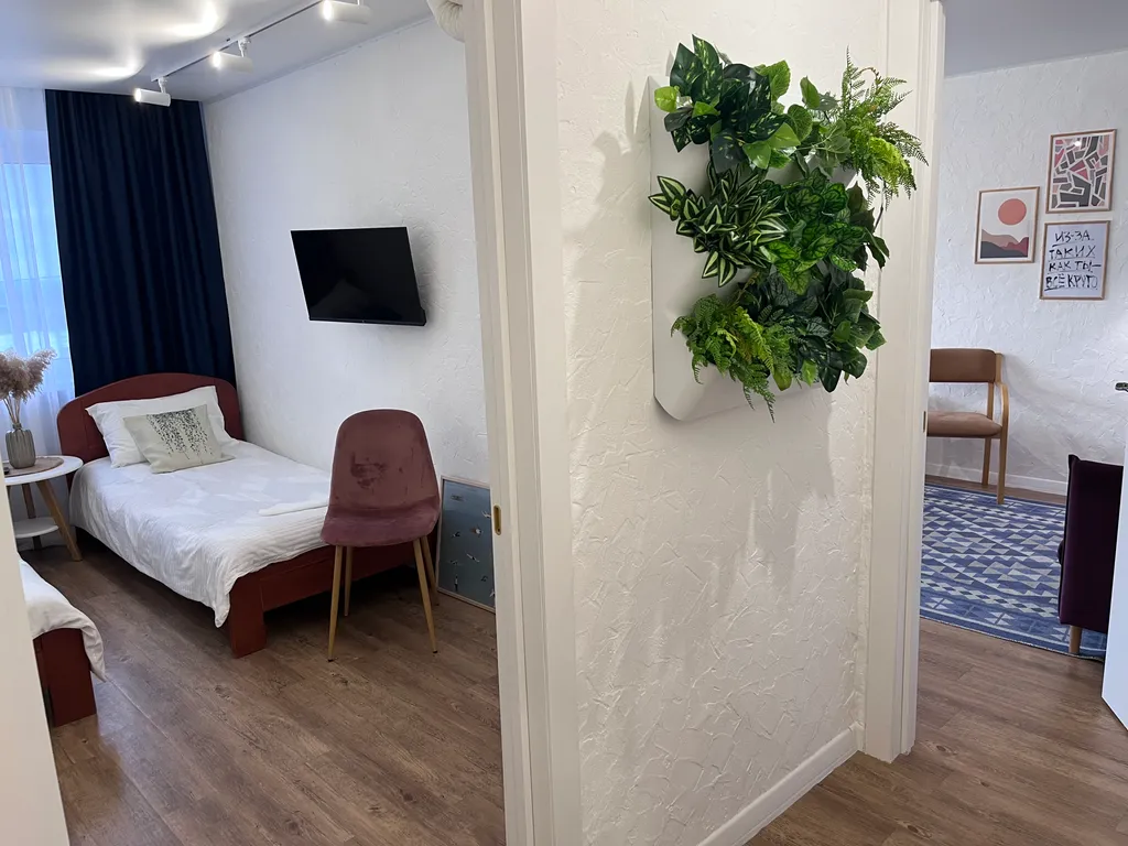 Стильная квартира после ремонта с потрясающим видом Stayinnkirovsk