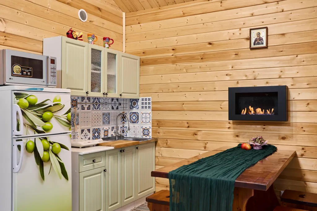 Коттедж Дом с сауной у Залива — Зеленая Роща