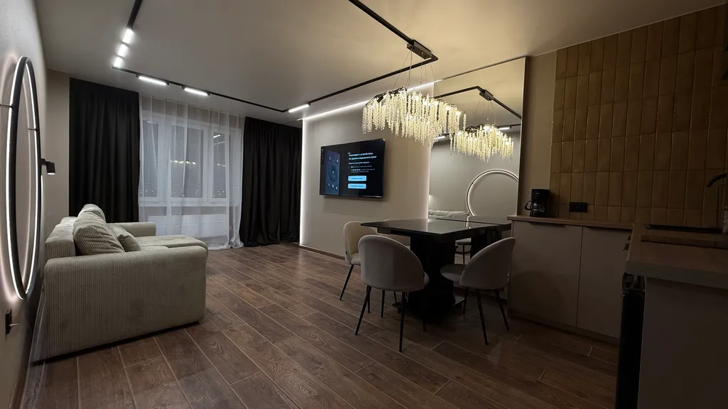 Стильная квартира с дизайнерским ремонтом