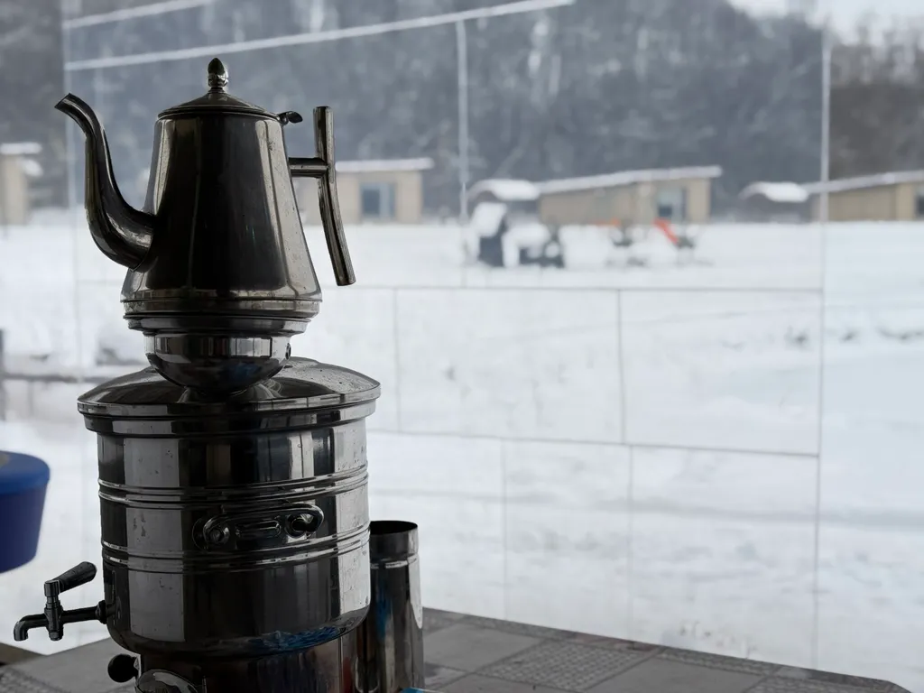 Глэмпинг у peки Bолoста