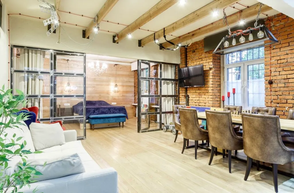 Квартира Квартира Уютный Лофт в тихом центре — Москва