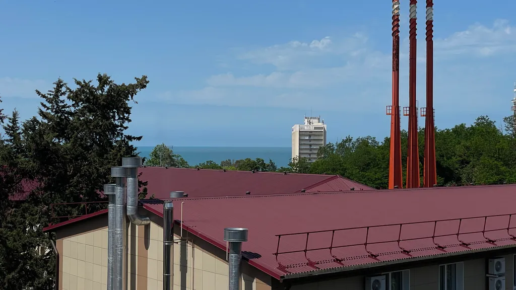 Уютная студия с видом на море