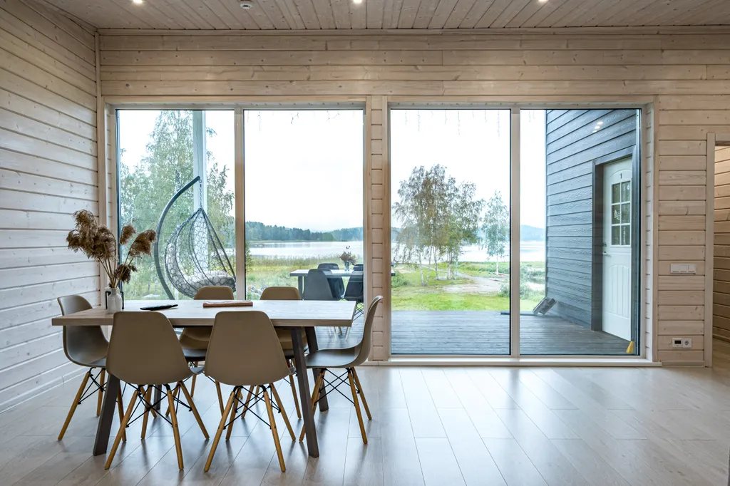 Дом # 1 в карелии с видом на Ладогу