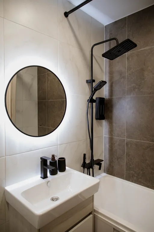 Дизайнерская студия с атмосферой бутик-отеля