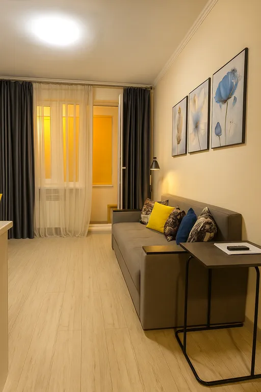 Квартира Уютная евродвушка в ЖК недалеко от Мега парка — Алматы