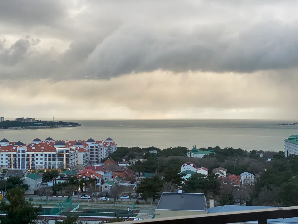 Квартира Квартира Просторная студия с видом на море — Геленджик