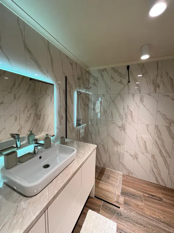 Апартаменты с видом на море у пляжа, первая линия, сапборд включен