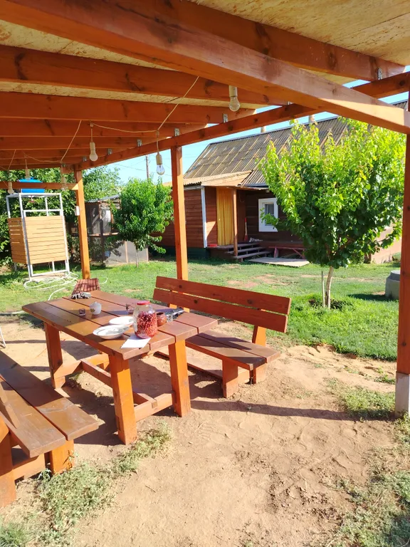 Уютный дом с печкой на берегу Ахтубы