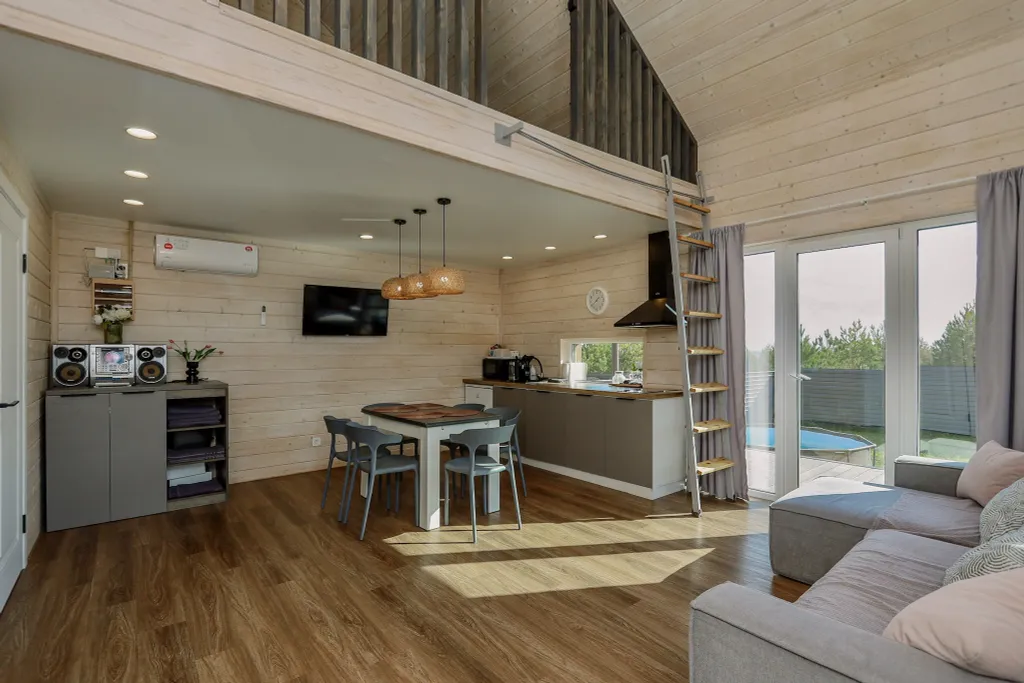 Уютно Ижевск. Барн-Хаус возле горнолыжного курорта Чекерил