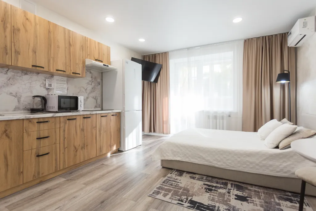 Чистая уютная студия в центре