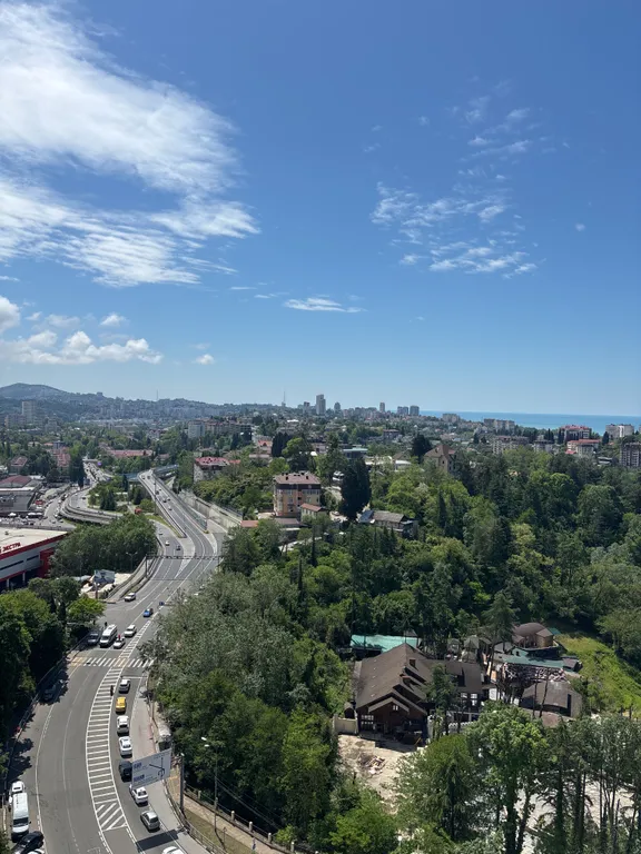 Квартира Уютная квартира с видом на море и город — Сочи