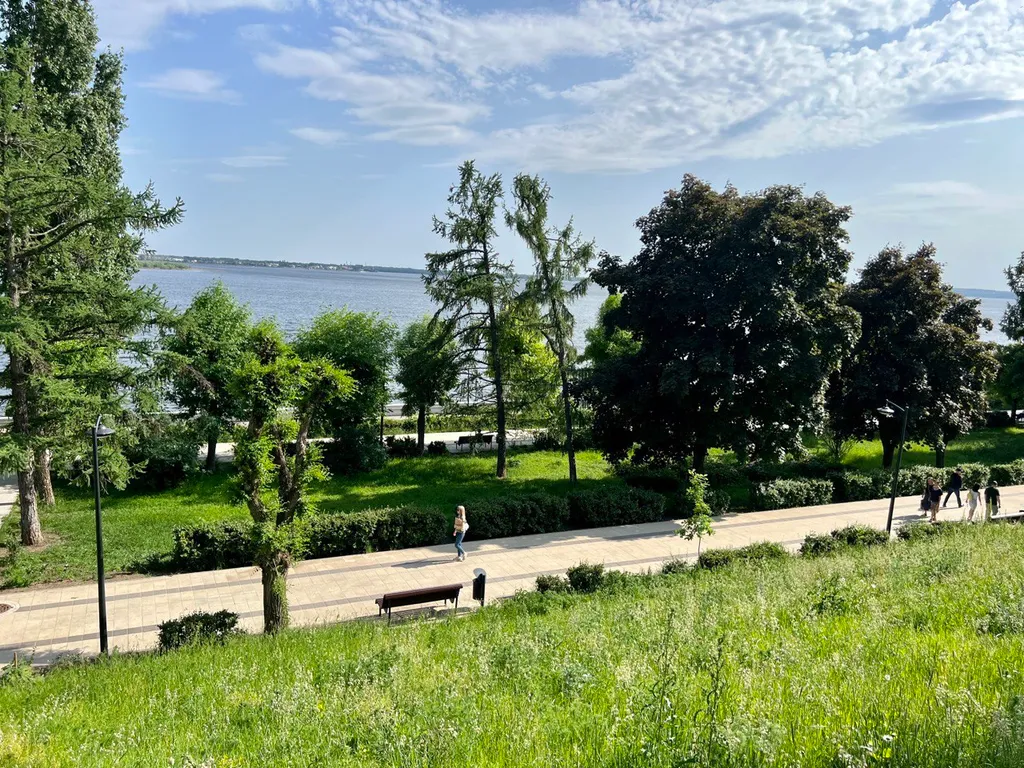 Уютная квартира с видом на Волгу
