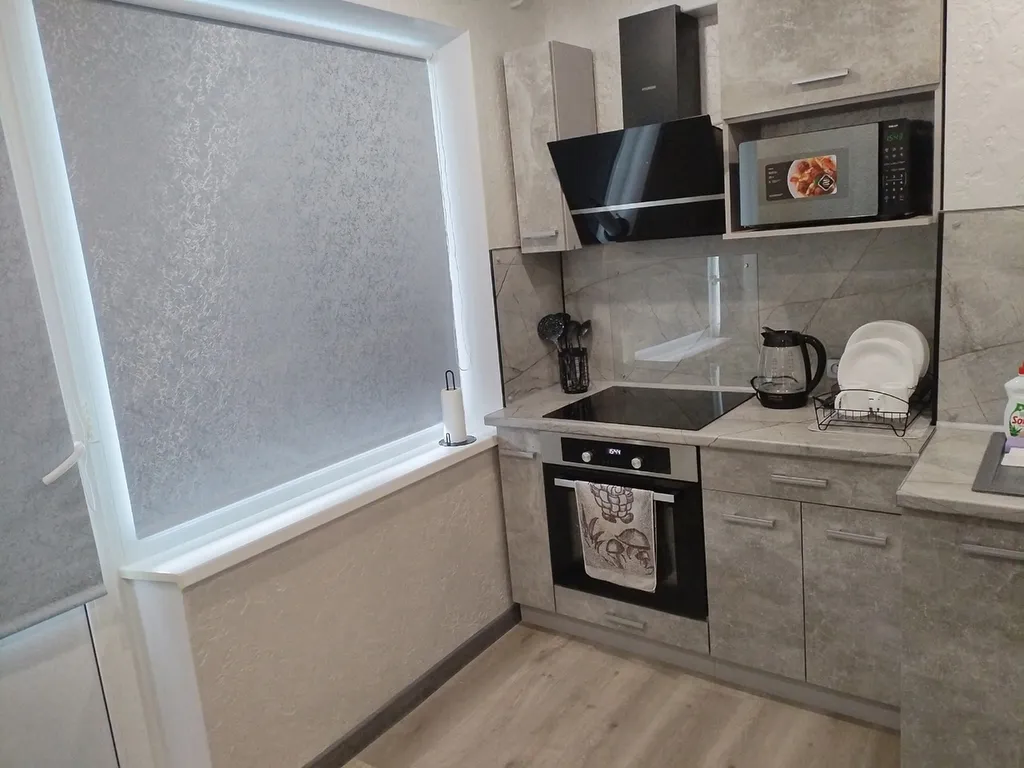 Уютная квартира с хорошим видом и расположением