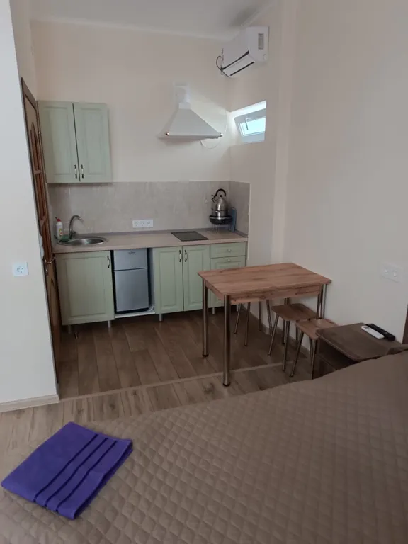 Трёхместный номер с кухней на первом этаже