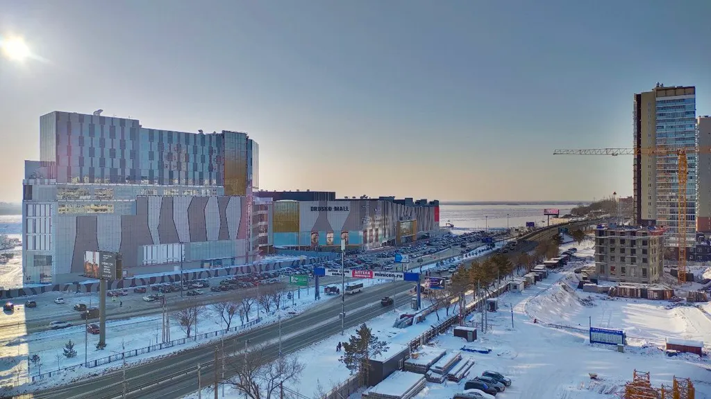 Квартира Квартира Студия с видом на Амур — Хабаровск