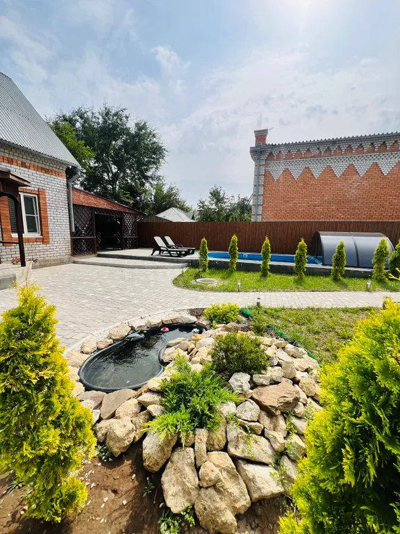 Дом отдыха с теплым бассейном и баней