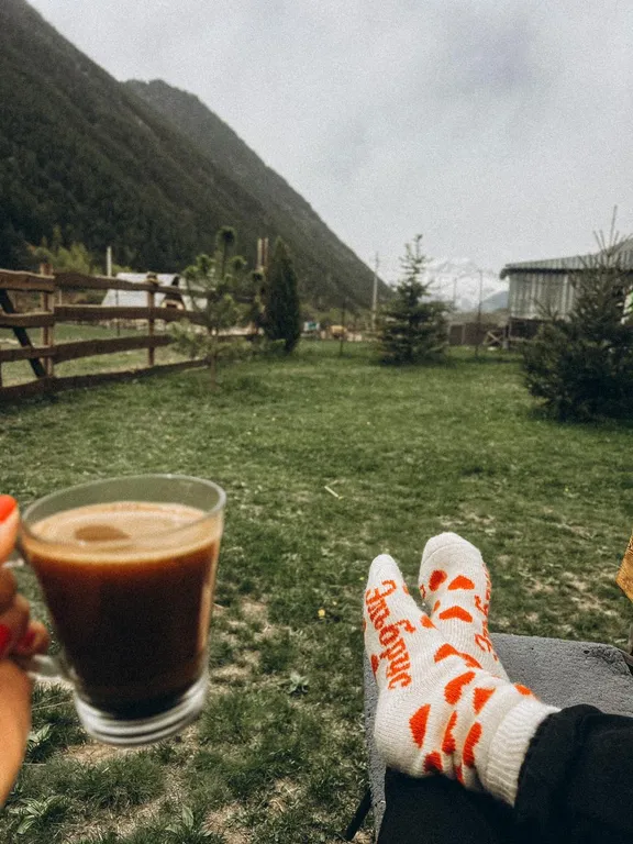 Уютный домик под лесом