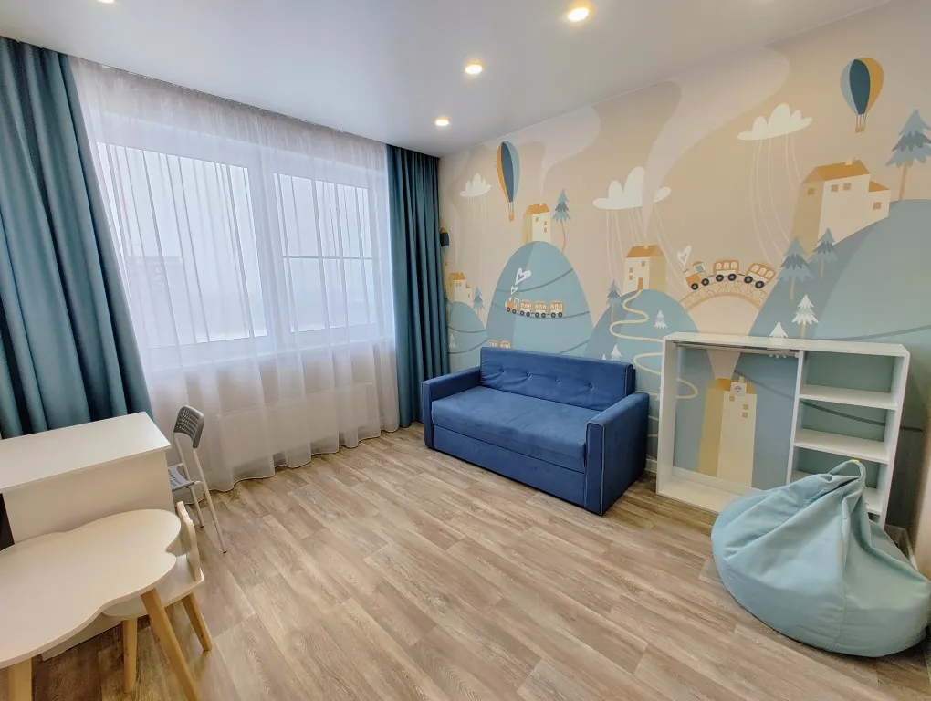 2-х комнатная квартира  с гостиной в квартале в ЖК Новин