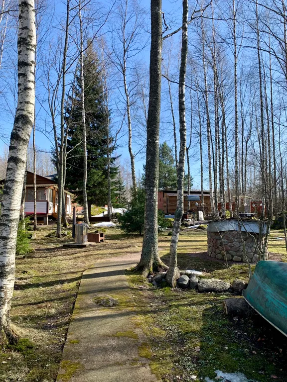 Дом с горячей купелью рядом с Выборгом