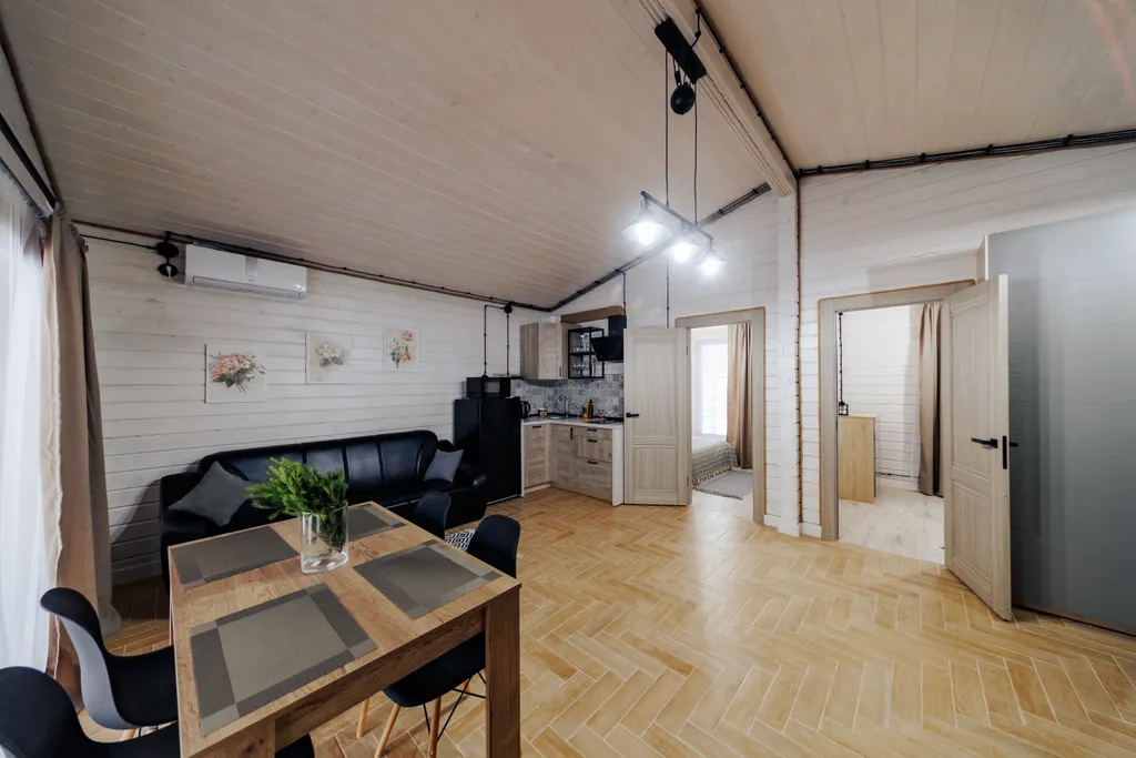 Вилла S/I с видом на вековой лес