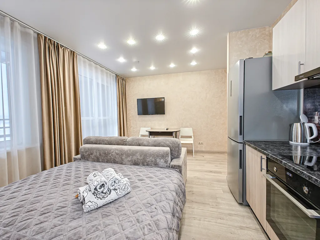 Апартаменты в Апарт Ривер с видом на реку