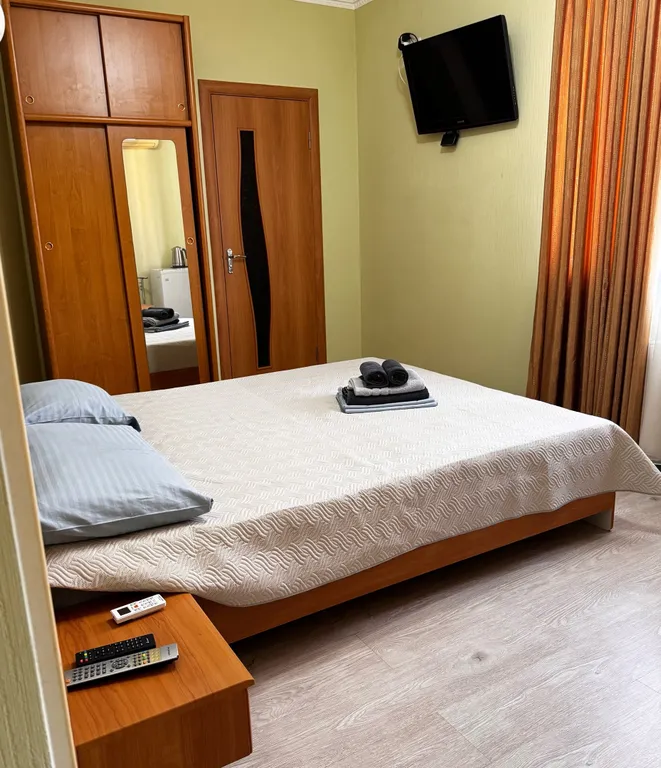 Уютный двухместный номер с большой кроватью