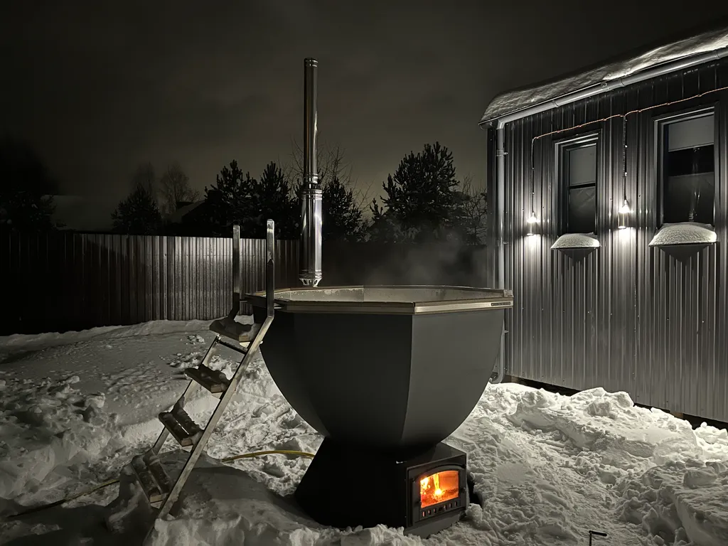 Коттедж Коттедж Современный Новогодний Barnhouse Роман с Надеждой — Гжель