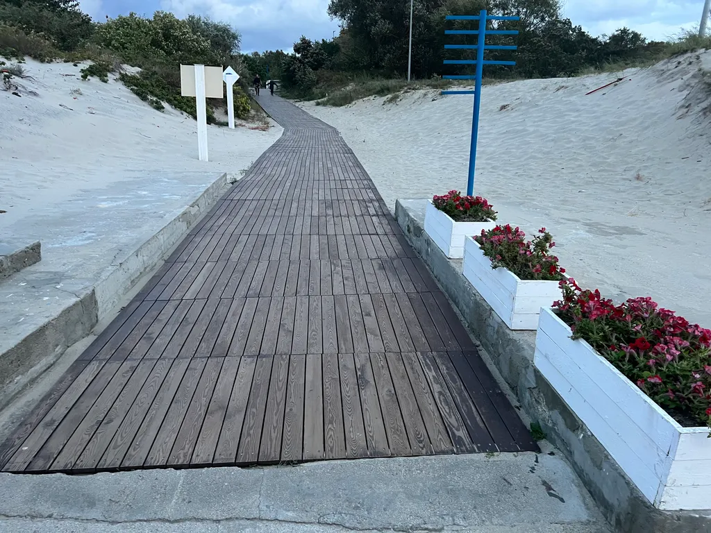 Студия с видом на море