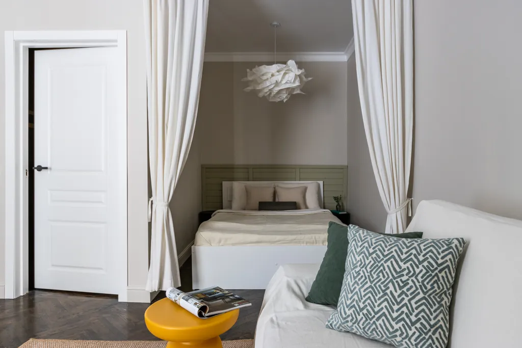 Дизайнерские апартаменты с двумя спальнями