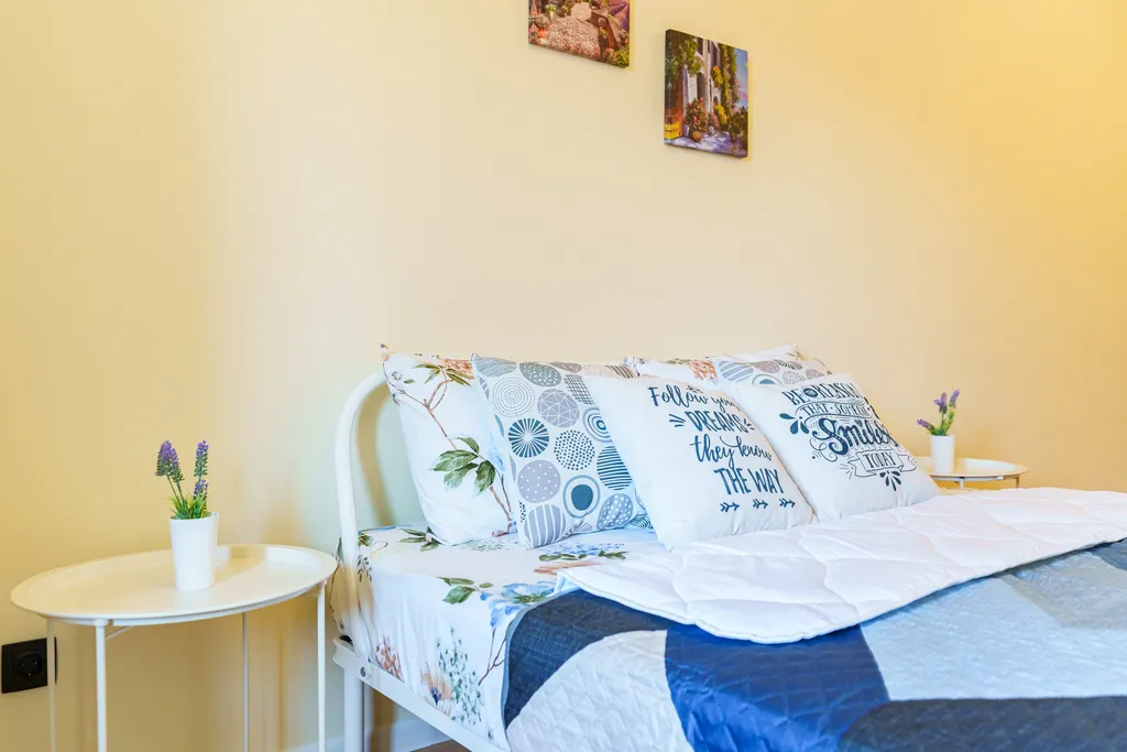 Светлая квартира рядом с морем