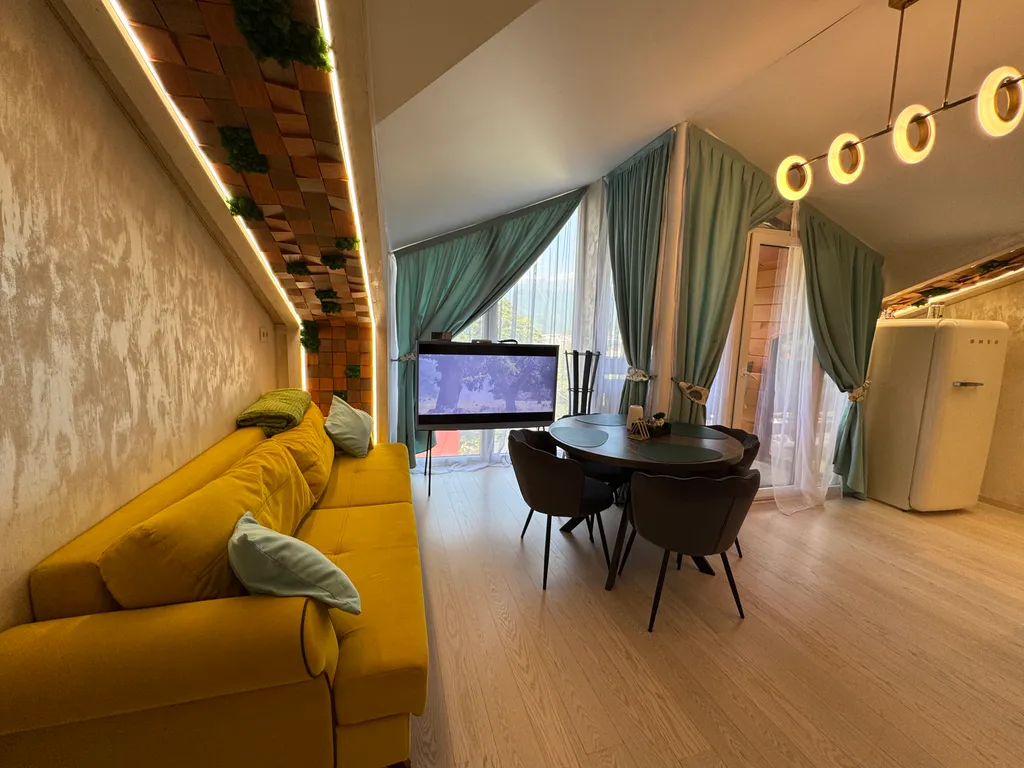 Квартира Двухуровневый апартамент в самом сердце Красной Поляны с видом на горы — аренда посуточно в Красная Поляна