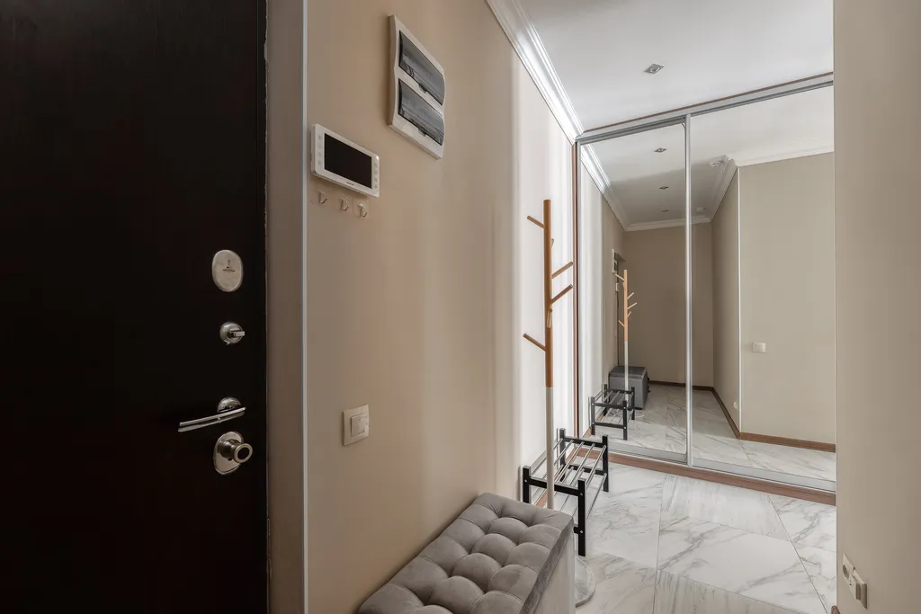 Квартира Апартаменты Symphony с 2 отдельными спальнями в жилом небоскребе — Москва