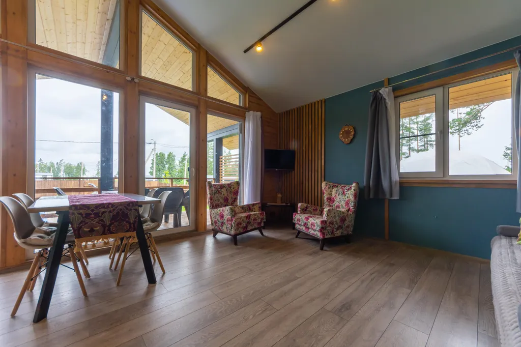 Коттедж Новый коттедж с сауной в сосновом лесу — Санкт-Петербург