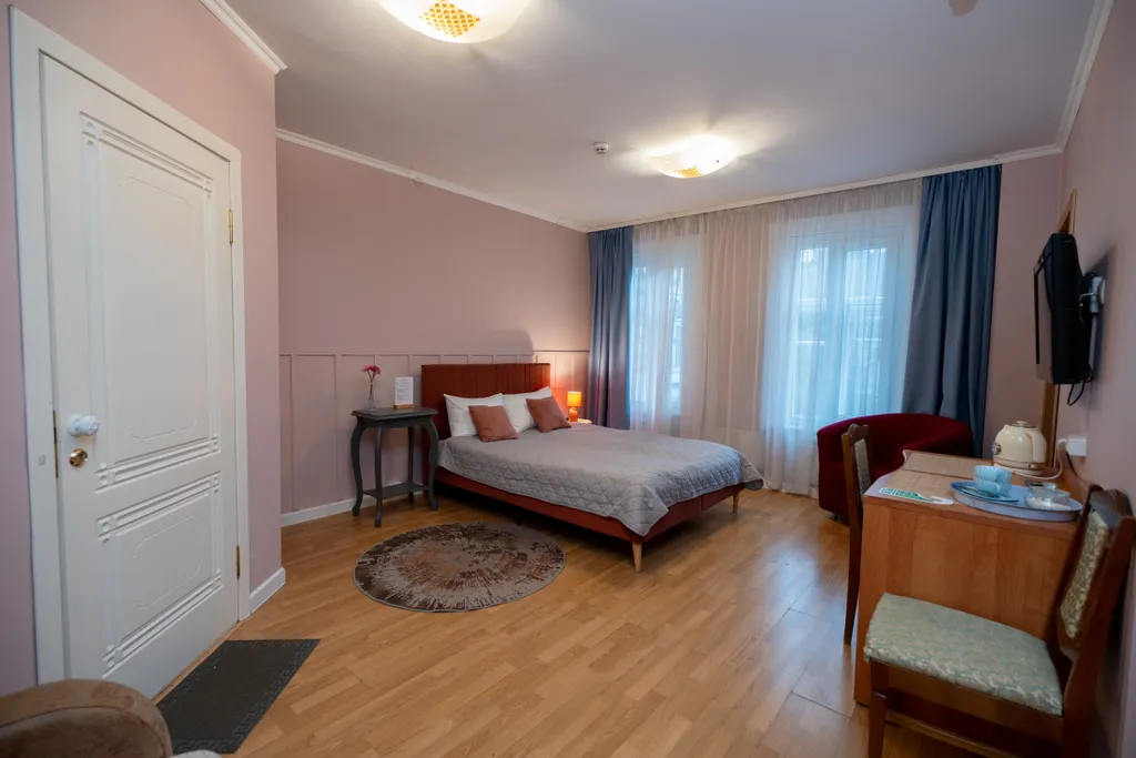 Квартира Квартира 3-местный "Семейный" с двуспальной кроватью и диваном — Ярославль