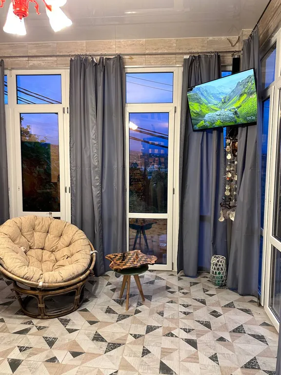 Номер с отдельным входом с сауной