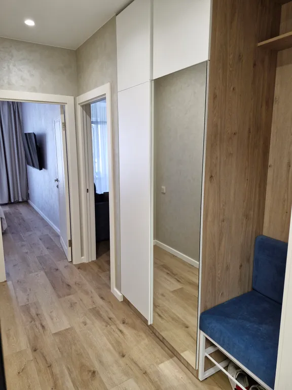 Уютная квартира на 16 этаже с видом на озеро в новом ЖК Upgrade