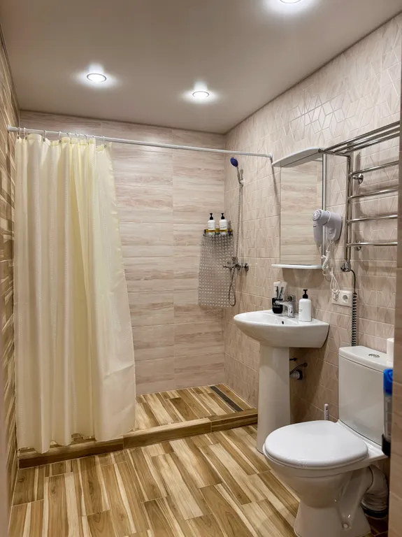 Студия с двуспальной кроватью