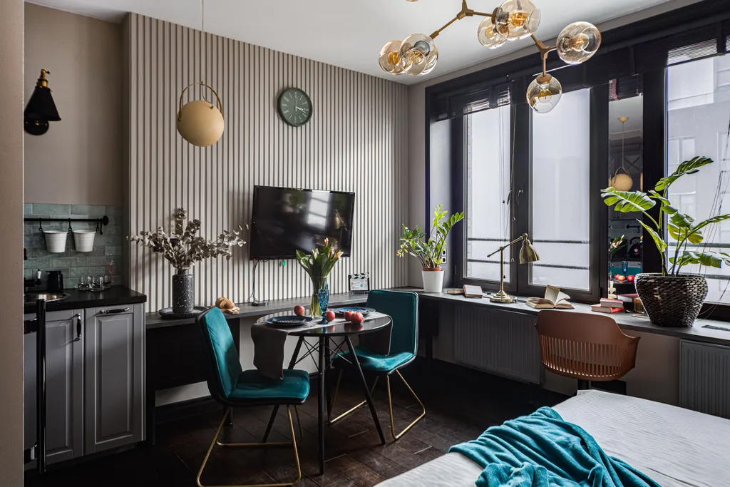 Квартира Квартира Black emerald с сауной в ЖК Савеловский сити — Москва