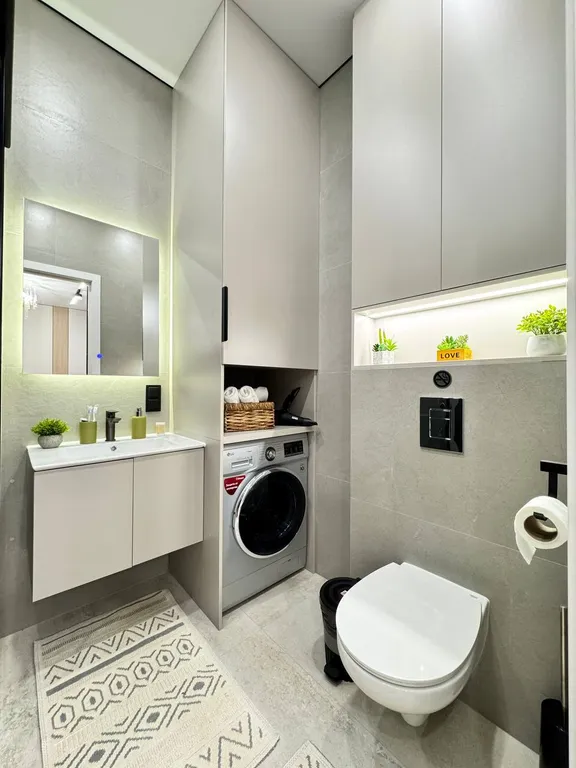 3-комнатная с видом на горы в ЖК Комфорт Сити, рядом с ТЦ MEGA