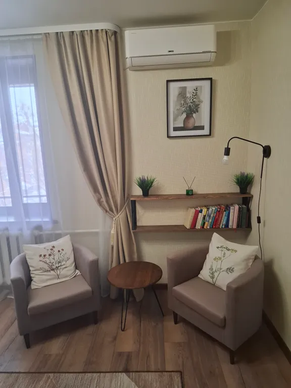 Уютная квартира в центре города рядом с парком и набережной