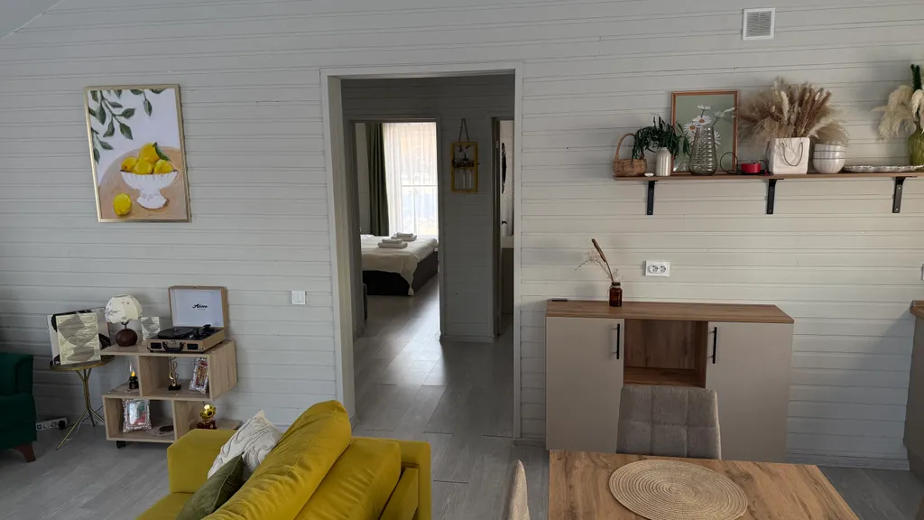 Винтажный - дом с виниловым проигрывателем