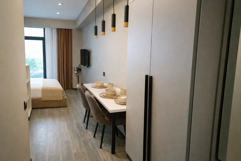 Комфортная студия с лоджией