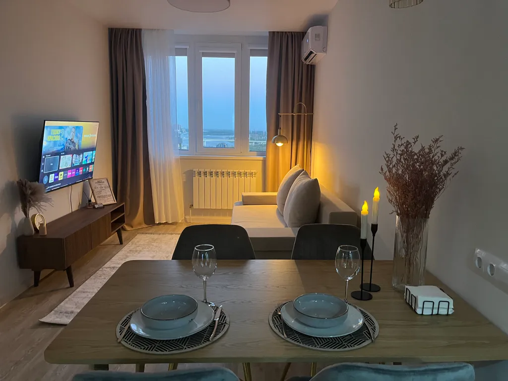 Авторские 1к Апартаменты с шикарным видом на Дон