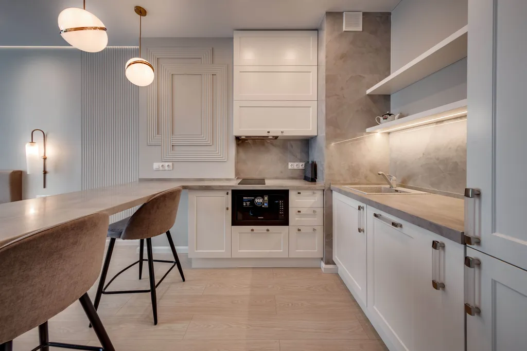 Студия с видом на море