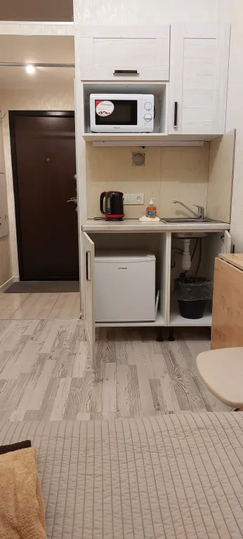 Апартаменты, студия в тихом дворе у Московского вокзала.